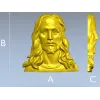 Лик Спасителя - 3D STL рельеф для ЧПУ