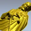 3D модель барельефа Святого апостола Павла (STL) для ЧПУ