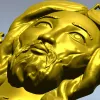 Лик Спаса - 3D модель STL для ЧПУ
