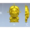 Лик Спаса - 3D модель STL для ЧПУ