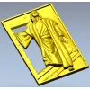 Иисус Воскресший - 3D модель STL для ЧПУ