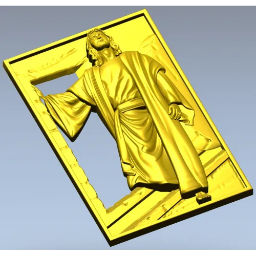 Иисус Воскресший - 3D модель STL для ЧПУ