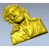 Голова Христа в терновом венце - stl модель для ЧПУ