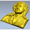 Голова Христа в терновом венце - stl модель для ЧПУ