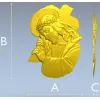 Христос несущий крест - 3D модель STL для ЧПУ
