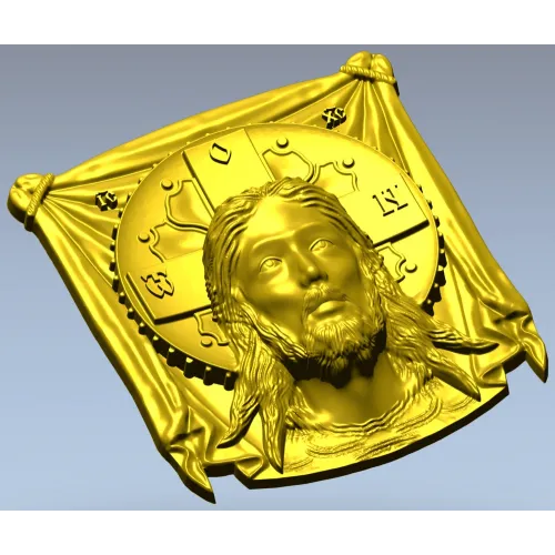 Спас Нерукотворный - 3D модель STL для ЧПУ