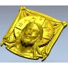 Спас Нерукотворный - 3D модель STL для ЧПУ