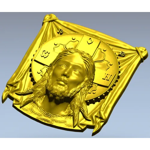 Спас Нерукотворный - 3D модель STL для ЧПУ