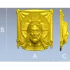 Спас Нерукотворный - 3D модель STL для ЧПУ
