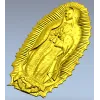 3D модель STL - Икона Богородица Гваделупская для ЧПУ