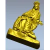 Пьета - скорбящая Богоматерь в формате STL для ЧПУ