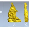 Пьета - скорбящая Богоматерь в формате STL для ЧПУ
