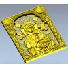 Our Lady of Perpetual Help - STL 3D Icon for CNC