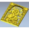 Our Lady of Perpetual Help - STL 3D Icon for CNC
