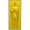 Пророк Илья - религиозный барельеф в формате STL