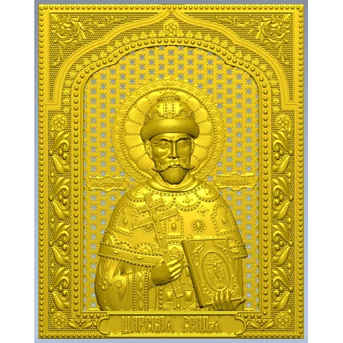 Императорский барельеф - высокодетализированная stl модель для ЧПУ