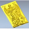 STL модель - Икона Иоанн Креститель: 3D рельеф для ЧПУ