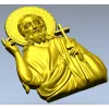 Икона Иоанн Предтеча - STL 3D модель для ЧПУ