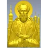 Икона Иосифа Волоцкого - 3D модель (STL) для ЧПУ
