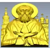 Икона Иосифа Волоцкого - 3D модель (STL) для ЧПУ