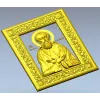 Икона преподобного Иосифа Волоцкого - 3D модель STL для ЧПУ