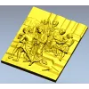 Рельефная 3D модель "Путь на Голгофу" - stl для ЧПУ