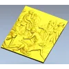 Казнь Иисуса Христа - рельефная 3D модель STL для ЧПУ