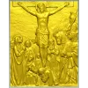 Crucifixion bas-relief STL for CNC milling