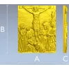 Crucifixion bas-relief STL for CNC milling