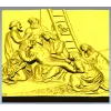 Descent from the Cross - relief panel STL for CNC