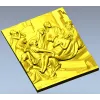Панно "Оплакивание Христа" - 3D модель STL для ЧПУ