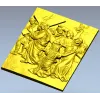 3D модель STL - Встреча Спасителя с Матерью (барельеф для ЧПУ)
