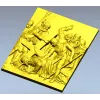 Путь на Голгофу - рельефная 3D модель в формате STL для ЧПУ