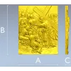 Встреча на пути в Голгофу - религиозный рельеф в формате STL для ЧПУ