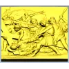 High-relief Crucifixion Panel - 3D STL model for CNC carving