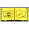 Open Gospel Book - Theotokos & Pantocrator STL 3D model