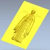 Святая княгиня Ольга - рельефная 3D модель STL для ЧПУ