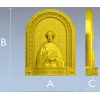 Икона Святого Князя Игоря - 3D модель в формате STL для ЧПУ