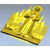 Ксения Петербуржская - 3D модель в формате STL для ЧПУ