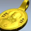 STL модель кулона "Святой Феофан" - 3D модель для ЧПУ