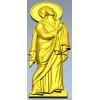 Theotokos at the Crucifixion - high-relief STL for CNC