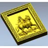 Икона Святой Мина Котуанский - высокодетализированная 3D модель STL для ЧПУ