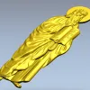 Моисей с скрижалями - 3D модель в формате STL для ЧПУ