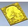 3D модель STL - Моление о чаше (икона для ЧПУ)