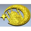 Полумесяц и мечеть - рельефная STL модель для ЧПУ