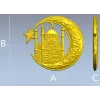 Полумесяц и мечеть - рельефная STL модель для ЧПУ
