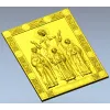 STL модель иконы "Вера, Надежда, Любовь и София" - 3D модель для ЧПУ