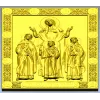 STL модель иконы "Вера, Надежда, Любовь и София" - 3D модель для ЧПУ