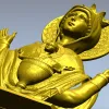 Божия Матерь "Неупиваемая Чаша" - 3D модель STL для ЧПУ