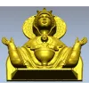 Божия Матерь "Неупиваемая Чаша" - 3D модель STL для ЧПУ
